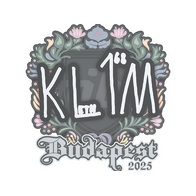 Sticker | kl1m | Budapest 2025