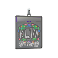 Sticker Slab | kl1m (Embroidered) | Budapest 2025