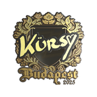 Sticker | Kursy (Gold) | Budapest 2025