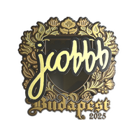 Sticker | jcobbb (Gold) | Budapest 2025