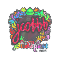 Sticker | jcobbb (Holo) | Budapest 2025