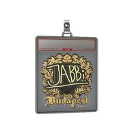 Sticker Slab | jabbi (Gold) | Budapest 2025