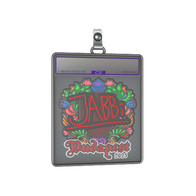 Sticker Slab | jabbi (Embroidered) | Budapest 2025