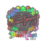 Sticker | JamYoung (Holo) | Budapest 2025