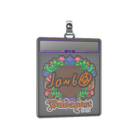 Sticker Slab | jambo (Embroidered) | Budapest 2025