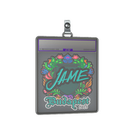Sticker Slab | Jame (Embroidered) | Budapest 2025