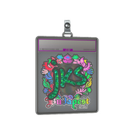 Sticker Slab | jks (Holo) | Budapest 2025