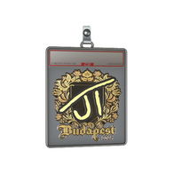 Sticker Slab | JT (Gold) | Budapest 2025