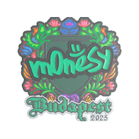 Sticker | m0NESY (Embroidered) | Budapest 2025