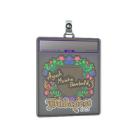 Sticker Slab | mzinho (Embroidered) | Budapest 2025