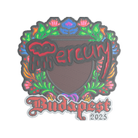 Sticker | Mercury (Embroidered) | Budapest 2025