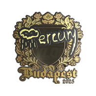Sticker | Mercury (Gold) | Budapest 2025