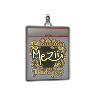Sticker Slab | mezii (Gold, Champion) | Budapest 2025