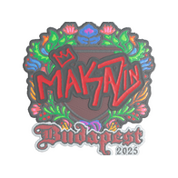 Sticker | Maka (Embroidered) | Budapest 2025