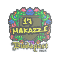 Sticker | makazze (Embroidered) | Budapest 2025