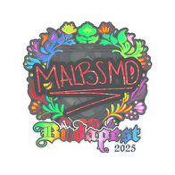 Sticker | malbsMd (Holo) | Budapest 2025