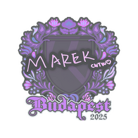 Sticker | Marek | Budapest 2025