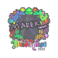 Sticker | Marek (Holo) | Budapest 2025