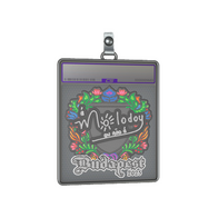 Sticker Slab | molodoy (Embroidered) | Budapest 2025