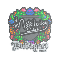 Sticker | molodoy (Embroidered) | Budapest 2025