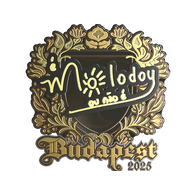 Sticker | molodoy (Gold) | Budapest 2025