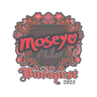 Sticker | Moseyuh | Budapest 2025
