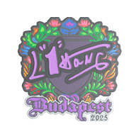 Sticker | L1haNg (Embroidered) | Budapest 2025