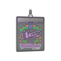Sticker Slab | L1haNg (Embroidered) | Budapest 2025