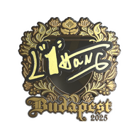 Sticker | L1haNg (Gold) | Budapest 2025