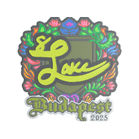 Sticker | Lake (Embroidered) | Budapest 2025