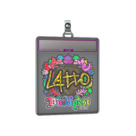 Sticker Slab | latto (Holo) | Budapest 2025