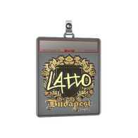 Sticker Slab | latto (Gold) | Budapest 2025
