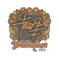 Sticker | fEAR | Budapest 2025