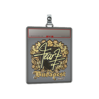 Sticker Slab | fEAR (Gold) | Budapest 2025