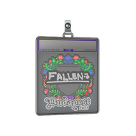 Sticker Slab | FalleN (Embroidered) | Budapest 2025