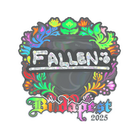 Sticker | FalleN (Holo) | Budapest 2025