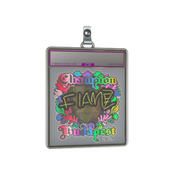 Sticker Slab | FlameZ (Holo, Champion) | Budapest 2025