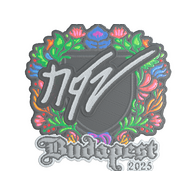 Sticker | NQZ (Embroidered) | Budapest 2025