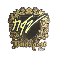 Sticker | NQZ (Gold) | Budapest 2025