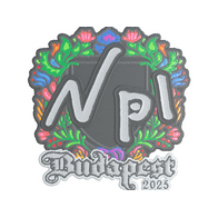 Sticker | npl (Embroidered) | Budapest 2025