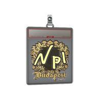 Sticker Slab | npl (Gold) | Budapest 2025