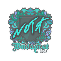 Sticker | nota | Budapest 2025