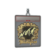 Sticker Slab | nota (Gold) | Budapest 2025