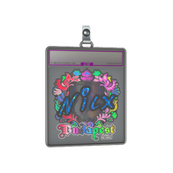 Sticker Slab | nicx (Holo) | Budapest 2025