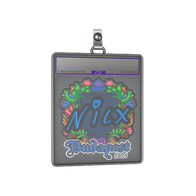 Sticker Slab | nicx (Embroidered) | Budapest 2025