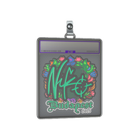 Sticker Slab | NiKo (Embroidered) | Budapest 2025