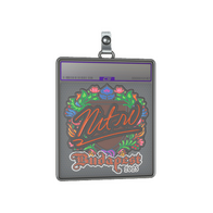 Sticker Slab | nitr0 (Embroidered) | Budapest 2025