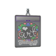 Sticker Slab | arT (Embroidered) | Budapest 2025