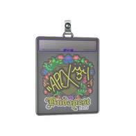 Sticker Slab | apEX (Embroidered) | Budapest 2025