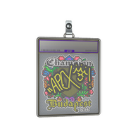 Sticker Slab | apEX (Embroidered, Champion) | Budapest 2025